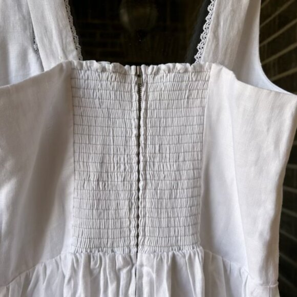 NWT Reformation Tagliatelle Linen Dress Size 10 - Picture 4 of 4